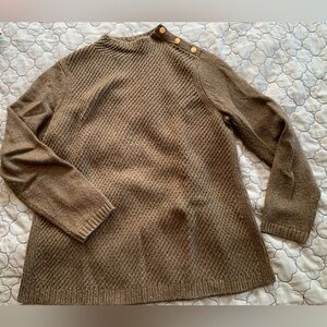Talbots Army Green Knit Sweater